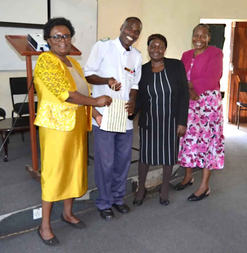 Award Ceremony with Comas Kapuyanyika