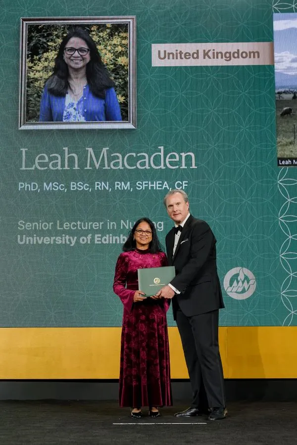 Dr Macaden FAAN Award Ceremony