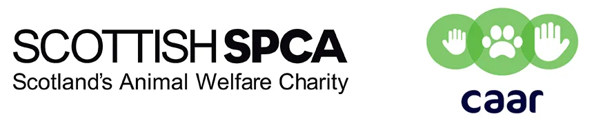 SPCA and caar logos