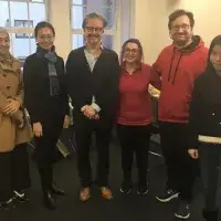 Nursing Studies visit from Howard Catton CEO of ICN