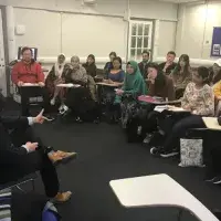 Nursing Studies visit from Howard Catton CEO of ICN