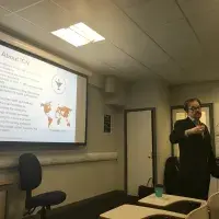 Nursing Studies visit from Howard Catton CEO of ICN