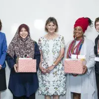 Alumni Yusrita at Human Rights awards