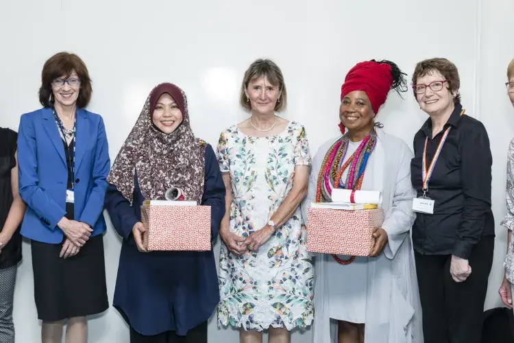 Alumni Yusrita at Human Rights awards