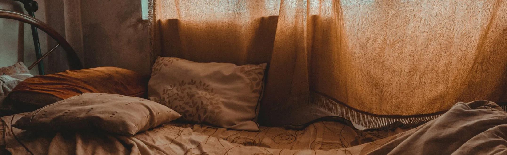 Empty bed